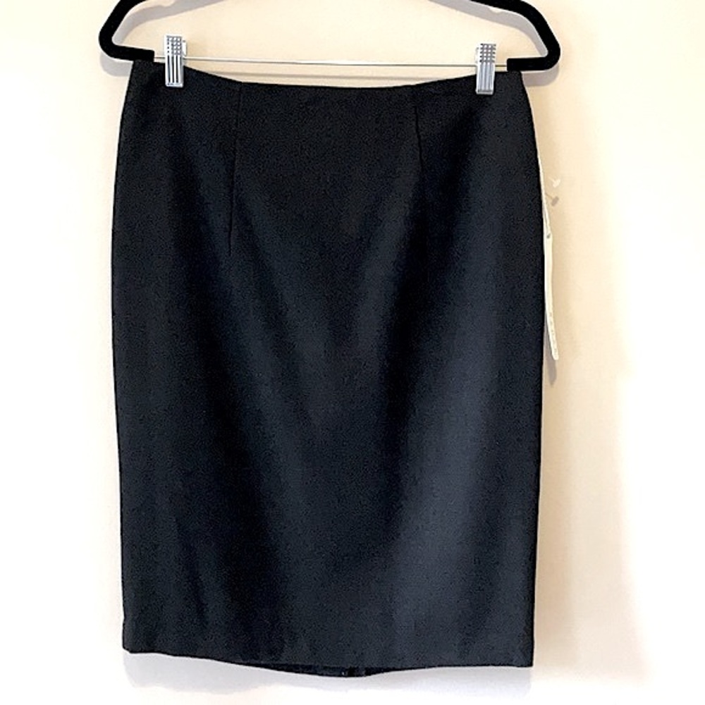 Kenar, NWT Pencil Skirt, Wool Blend, Workwear, Business, Black, Sz 4